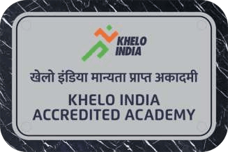 Khelo India Accredited Academy plate