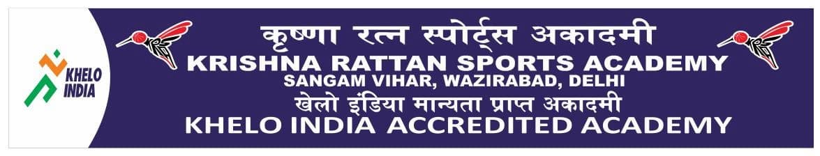 Krishna Rattan Sports Academy Khelo India Accredited Academy banner
